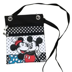 Disney Mickey and Minnie Mouse Cross Body Purse